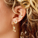 earcuff flying diamonds