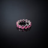 chiara ferragni infinity love pink ring size n