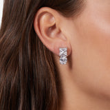 chiara ferragni crystal princess multi shape earring