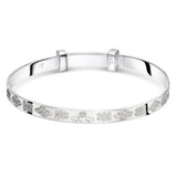 erin - love knot christening bangle