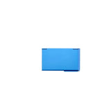 ogon blue aluminium business card holder