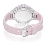 lorus digital kids pink silicon strap