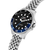 sector 230 43mm auto 3h black dial stainless steel bracelet