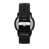 sector expander ex-37 45mm digital black pu strap watch