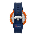 sector expander ex-35 51mm digital blue pu strap watch