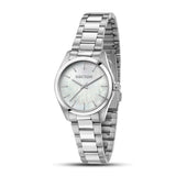 sector quartz ladies mother of pearl dial stainless steel bracelet watch