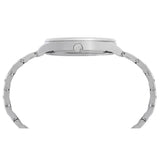 lorus quartz gents stainless steel white dial bracelet watch