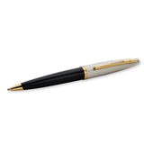 waterman - car�ne- ballpoint pen  black with gold trim