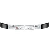 sector ceramic bracelet black ceramic & screw 22cm