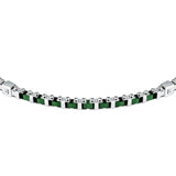 sector jewels ceramic bracelet with green ceramic 19.5+2.5cm