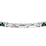 sector jewels ceramic bracelet with green ceramic 19.5+2.5cm