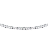 tesori bracelet 925 silver white  cz 19cm