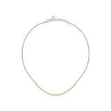 morellato 18k gold plated paioni  necklace with ball chain 38+4cm