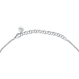 perla necklace 925 silver 5 pearl with cz highlights 40+5cm