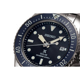 seiko prospex solar black dial 40.5mm, 200m bracelet watch