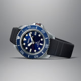 seiko prospex solar divers blue dial watch