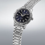 seiko presage style 60's navy dial bracelet watch