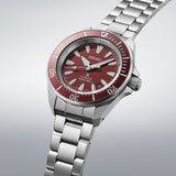 seiko prospex 4r red divers watch