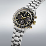 seiko prospex circuit race solar speedtimer black dial chronograph