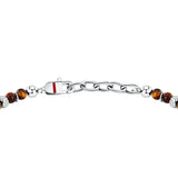 sector jewels basic bracelet tiger eye stone & lava & hematite 19+3cm