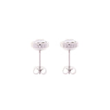 ted baker-crystal stud earring silver