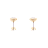 ted baker-crystal stud earring gold