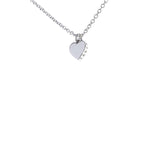 ted baker-tiny heart pendant pendant silver