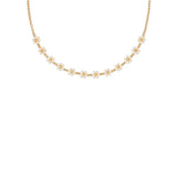 ted baker daisey pearl gold plated necklace