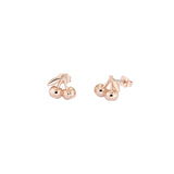 ted baker cherry rosegold stud earring