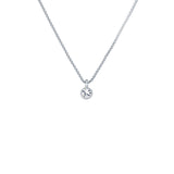 ted baker sininaa silver tone crystal pendant