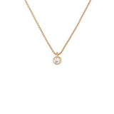 ted baker sininaa gold tone crystal pendant