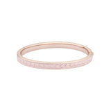 ted baker elliee: enamel heart rose gold tone light pink bangle