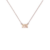 ted baker laressa: love letterrose gold tone pendant