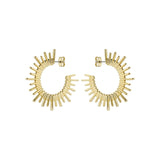 ted baker sunrria: sunray large hoop earring