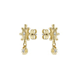 ted baker celtis: celestial crystal star drop earring