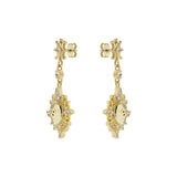 ted baker delstar: sun moon crystal drop earring